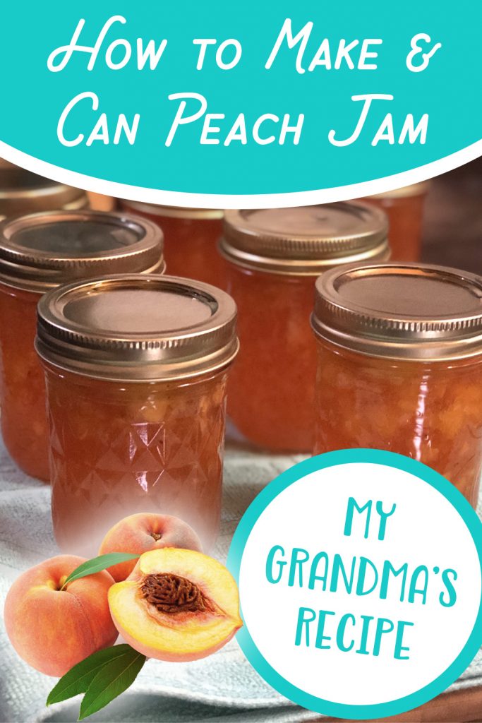 How to Make & Can Peach Jam