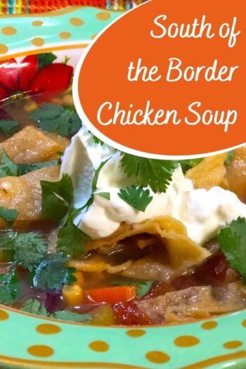 South of the Border Chicken Soup